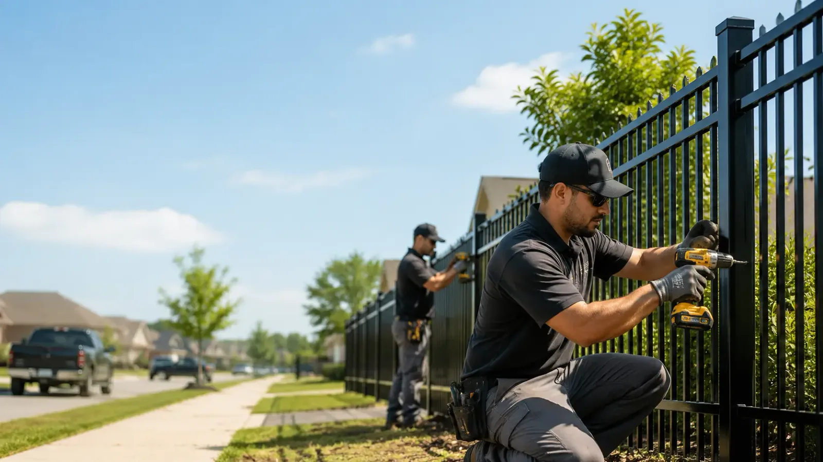 Metal Fence Installation in Franklin, OH